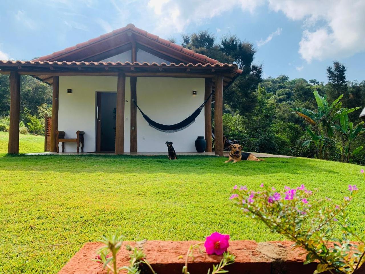Chale Vale das Cachoeiras Capitólio Exterior foto